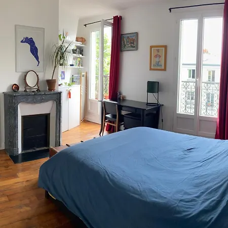 54m2 Quartier Jourdain 75020 Etage 5 Sans Ascenseur Apartment Paris
